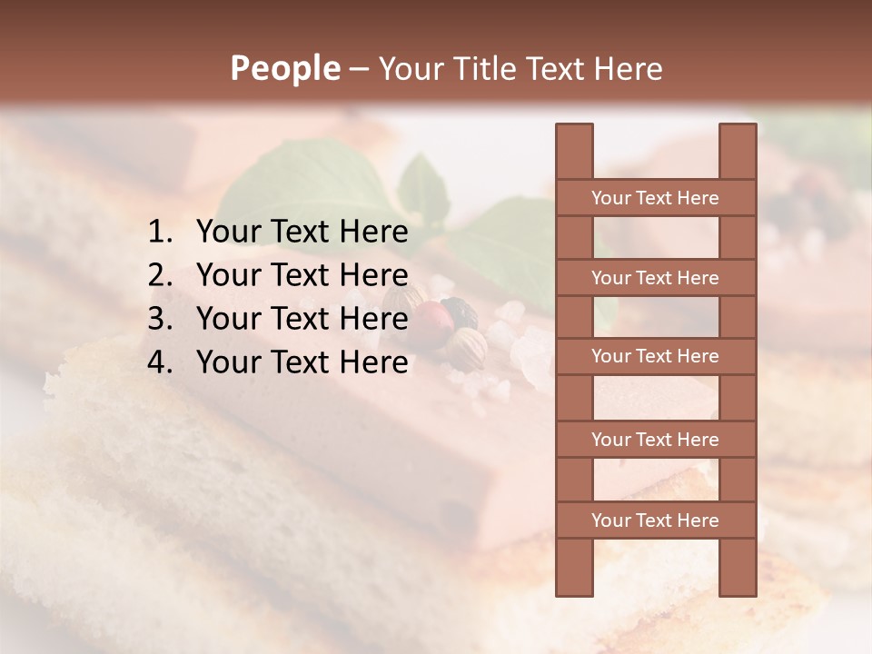 Goose Gras Gastronomy PowerPoint Template