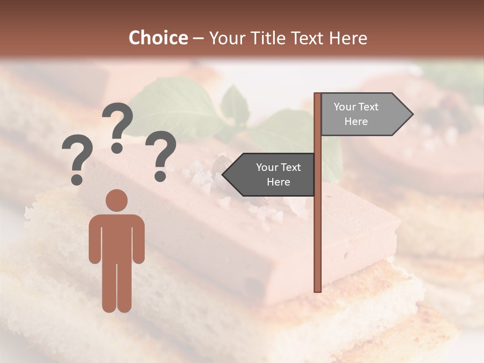 Goose Gras Gastronomy PowerPoint Template