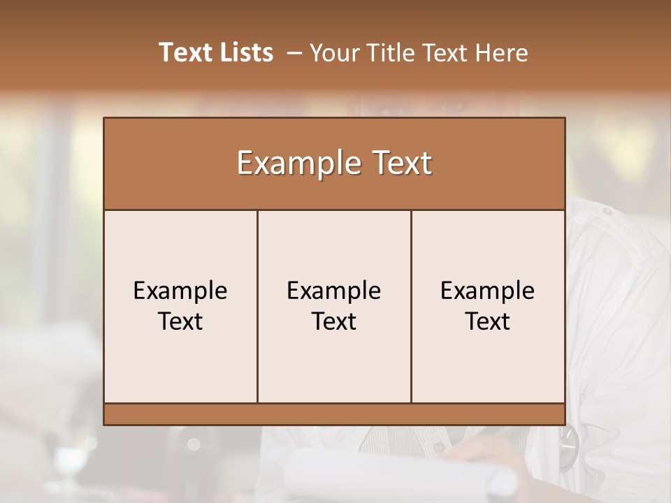 Patient General Checklist PowerPoint Template