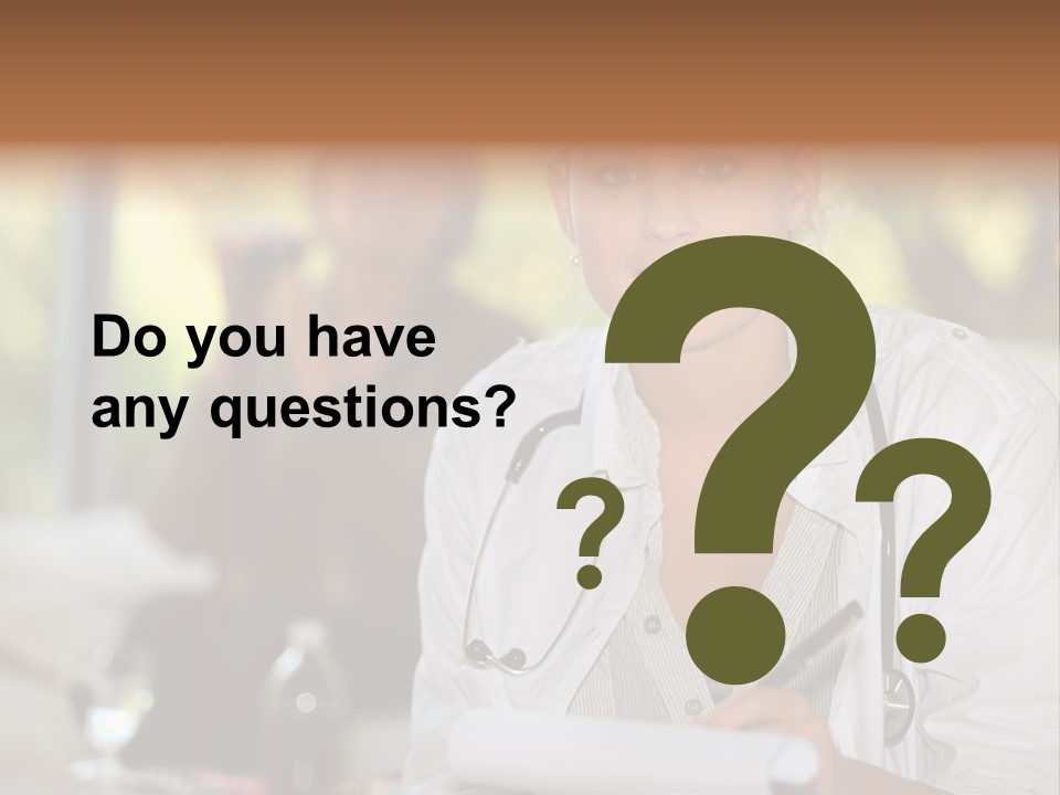 Patient General Checklist PowerPoint Template