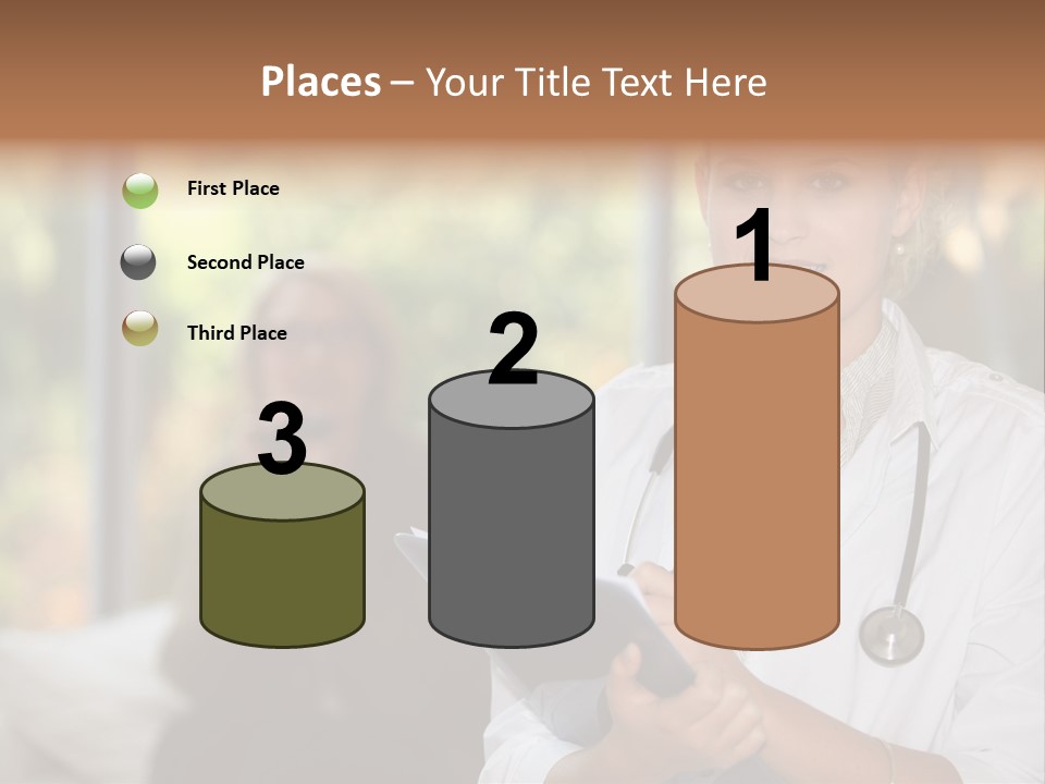 Stethoscope Giving Need PowerPoint Template