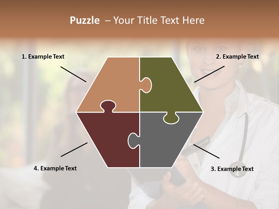 Stethoscope Giving Need PowerPoint Template