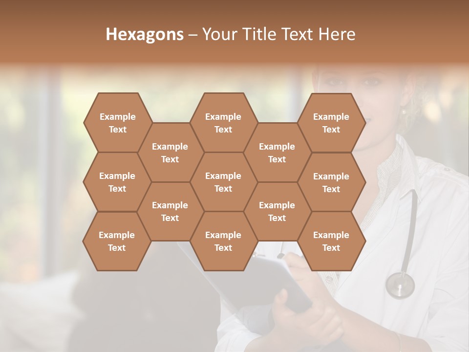 Stethoscope Giving Need PowerPoint Template