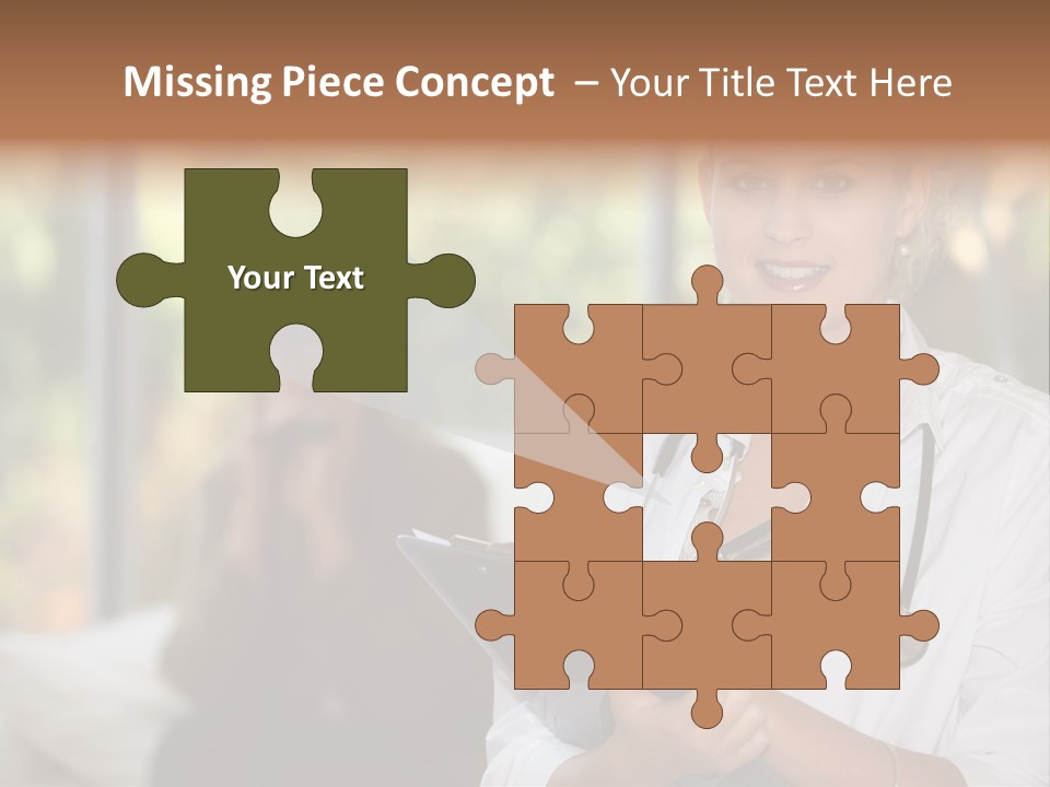 Stethoscope Giving Need PowerPoint Template