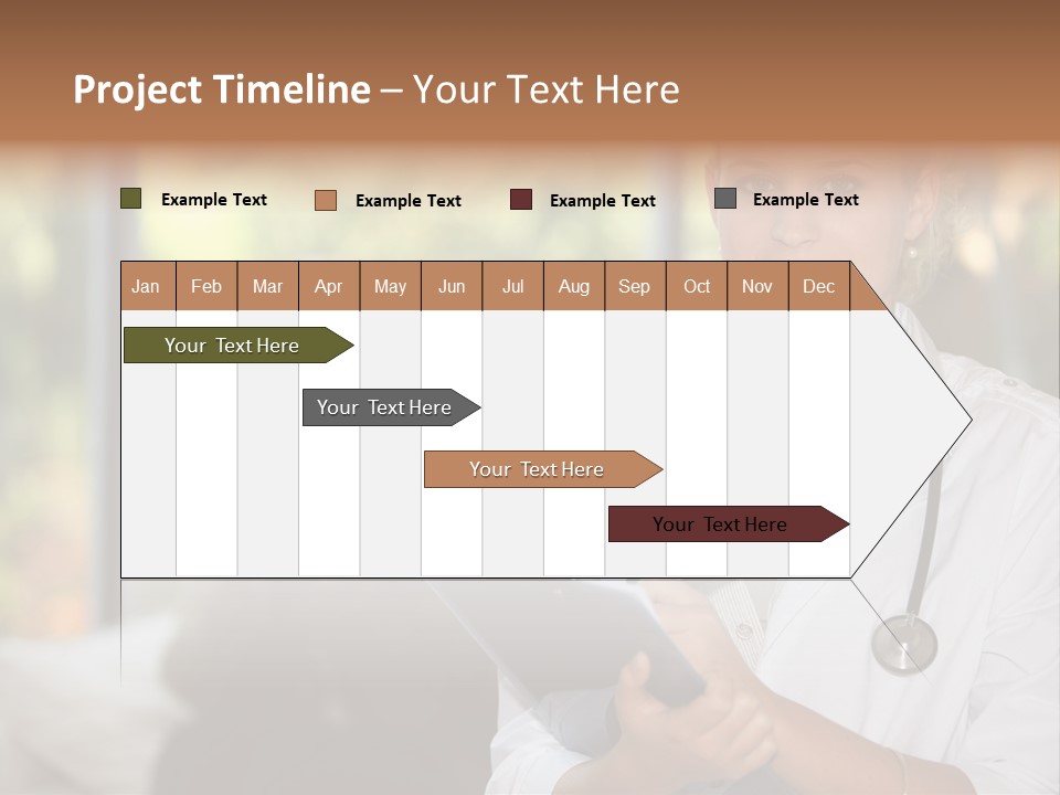Stethoscope Giving Need PowerPoint Template