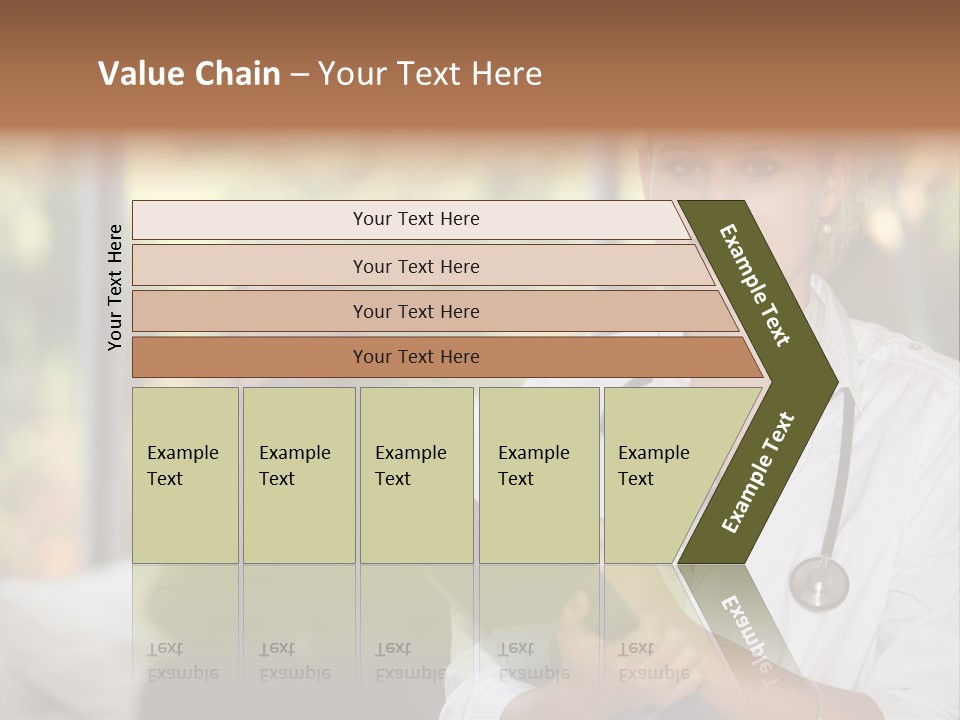Stethoscope Giving Need PowerPoint Template