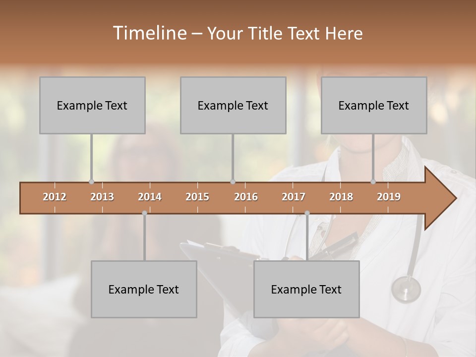 Stethoscope Giving Need PowerPoint Template