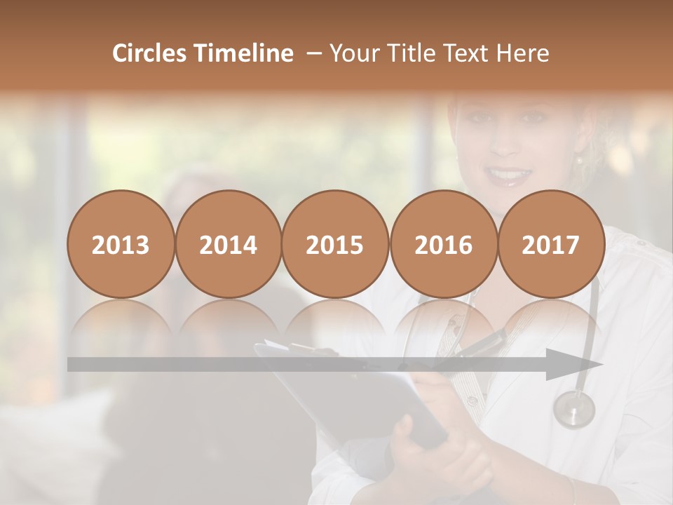 Stethoscope Giving Need PowerPoint Template