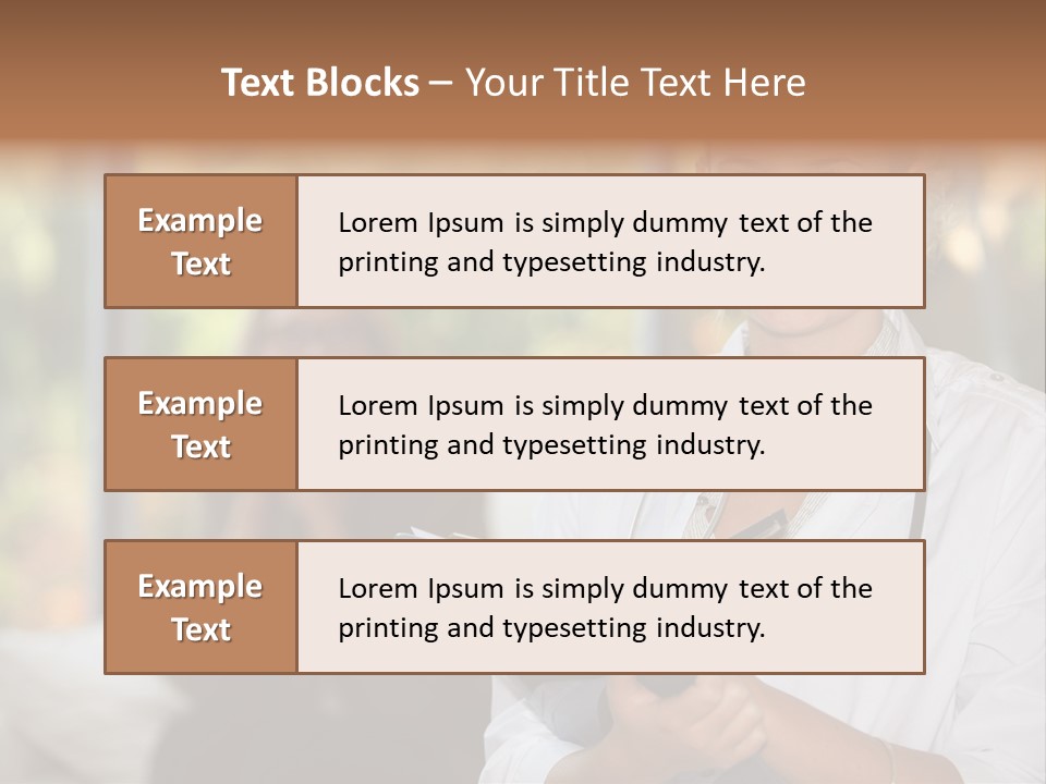 Stethoscope Giving Need PowerPoint Template