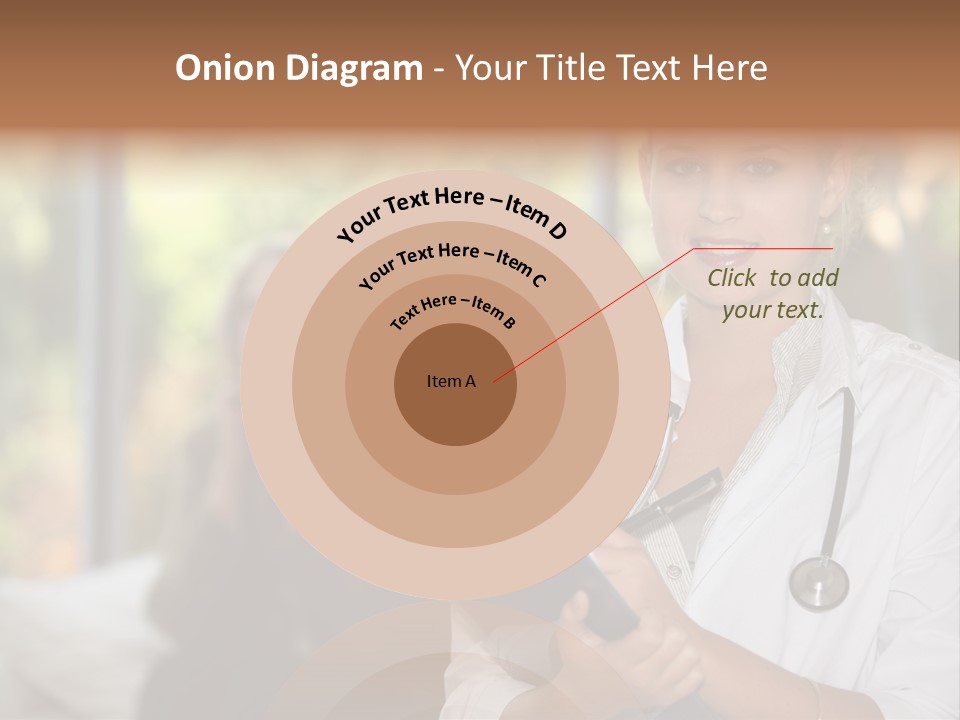 Stethoscope Giving Need PowerPoint Template