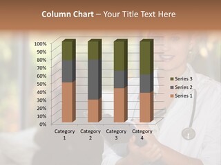 Stethoscope Giving Need PowerPoint Template