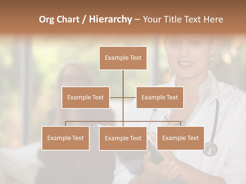 Stethoscope Giving Need PowerPoint Template