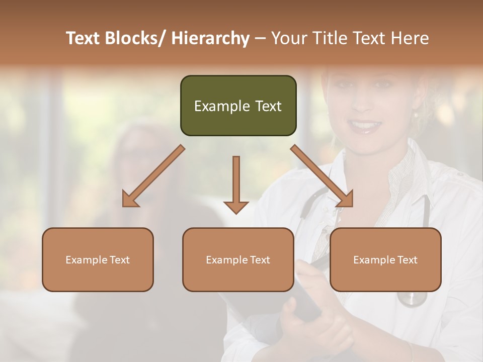 Stethoscope Giving Need PowerPoint Template