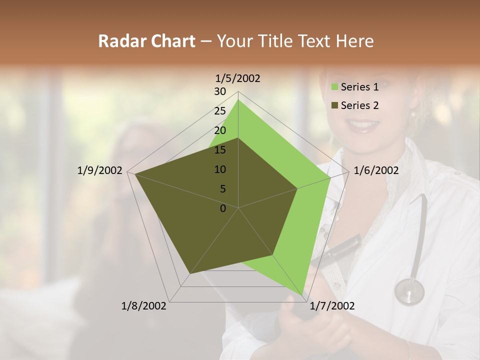 Stethoscope Giving Need PowerPoint Template