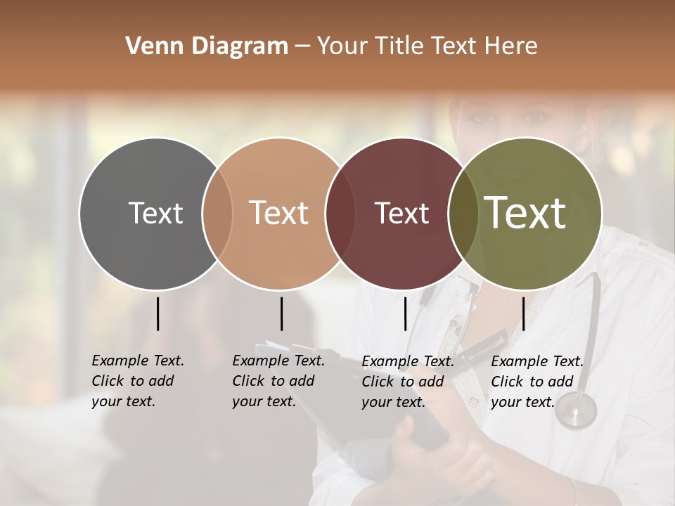 Stethoscope Giving Need PowerPoint Template
