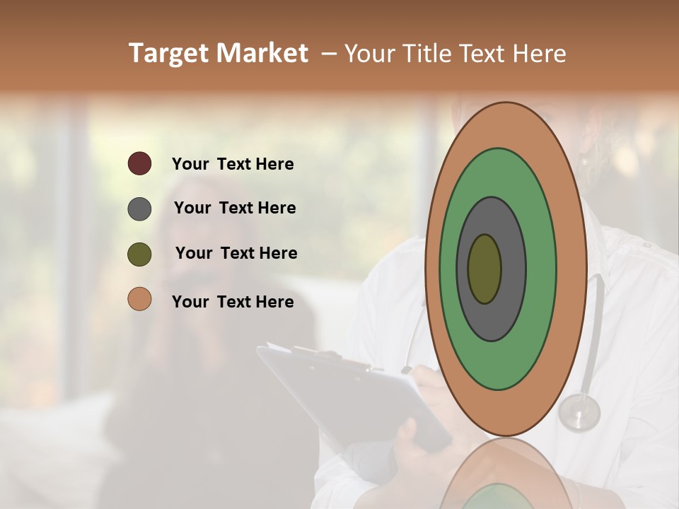 Stethoscope Giving Need PowerPoint Template