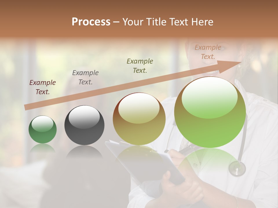 Stethoscope Giving Need PowerPoint Template
