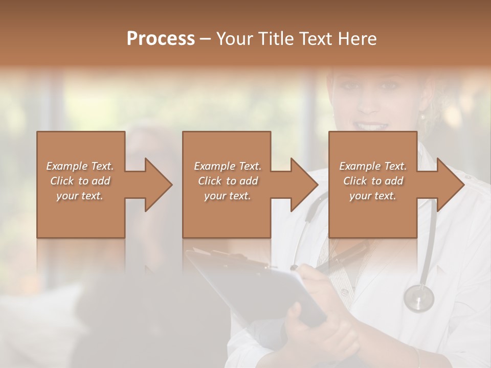 Stethoscope Giving Need PowerPoint Template