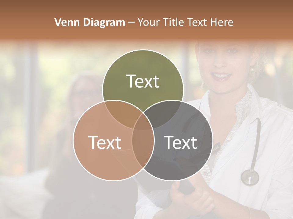 Stethoscope Giving Need PowerPoint Template