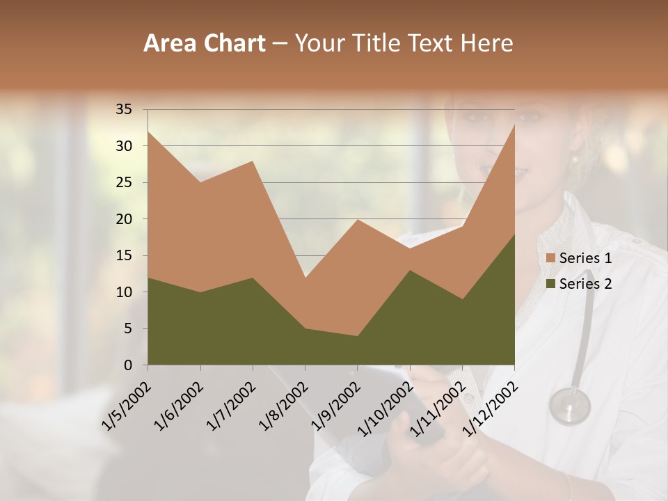 Stethoscope Giving Need PowerPoint Template