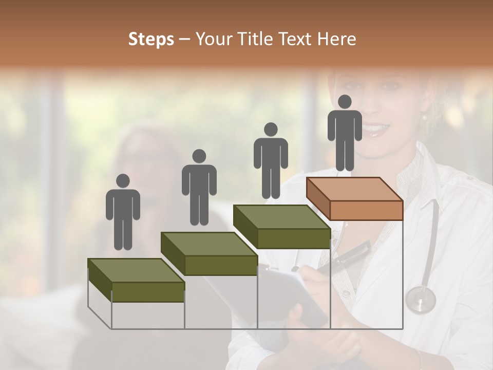 Stethoscope Giving Need PowerPoint Template
