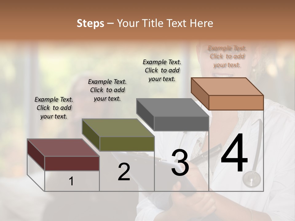 Stethoscope Giving Need PowerPoint Template