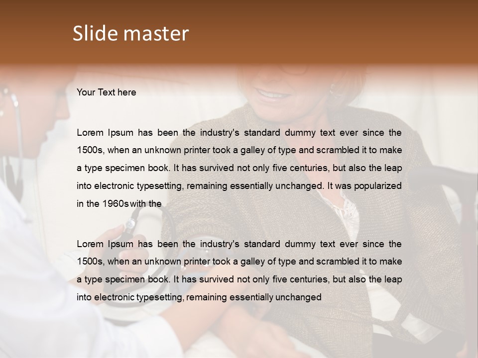 Hospital Clinic Checkup PowerPoint Template