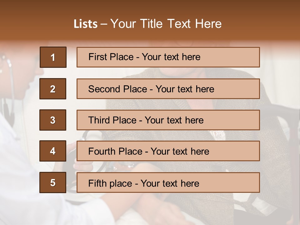 Hospital Clinic Checkup PowerPoint Template