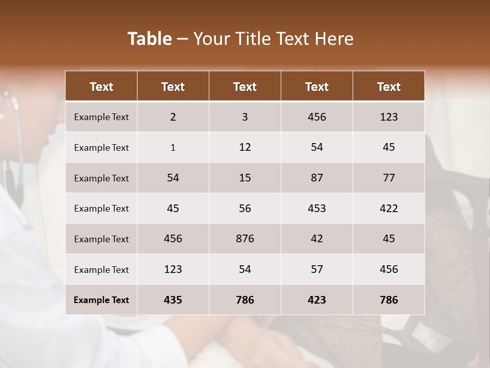 Hospital Clinic Checkup PowerPoint Template