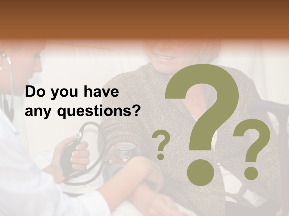 Hospital Clinic Checkup PowerPoint Template