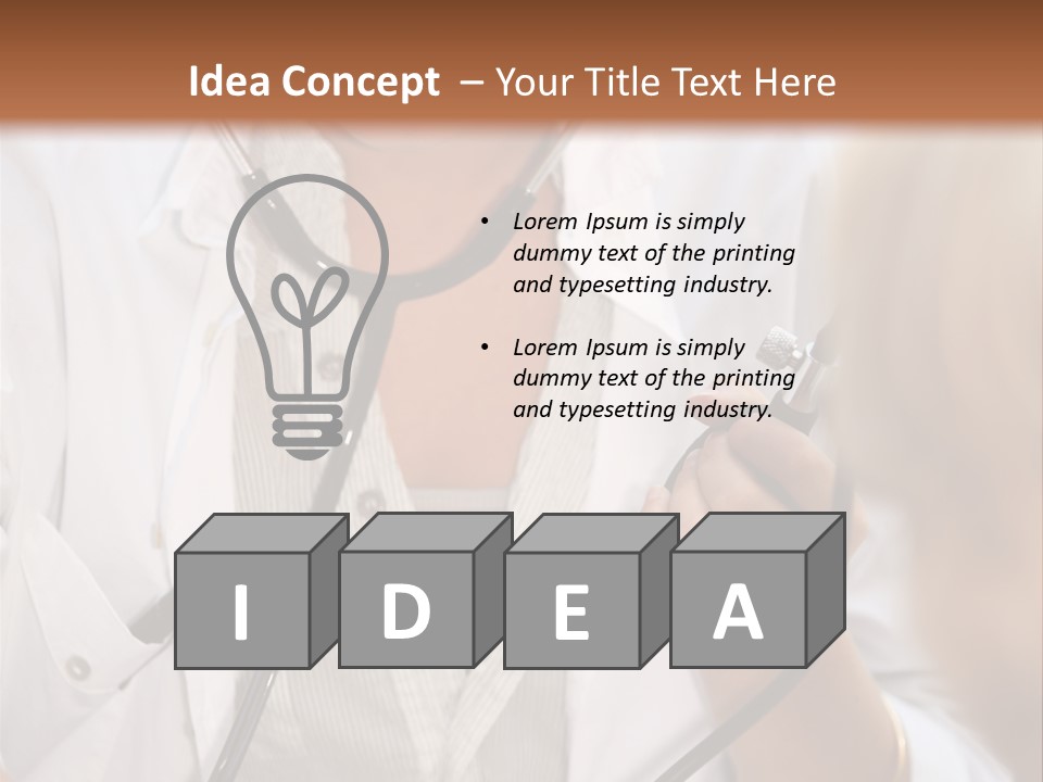 Check _Cc_ Hand PowerPoint Template