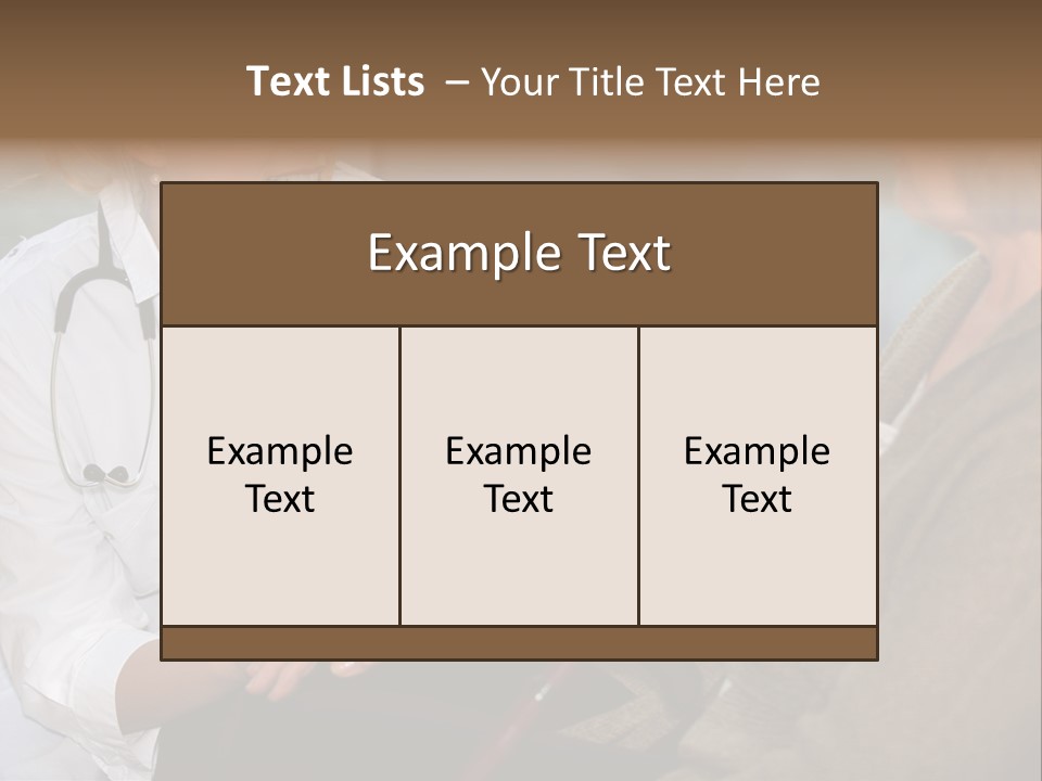 Age Indoors Tender PowerPoint Template