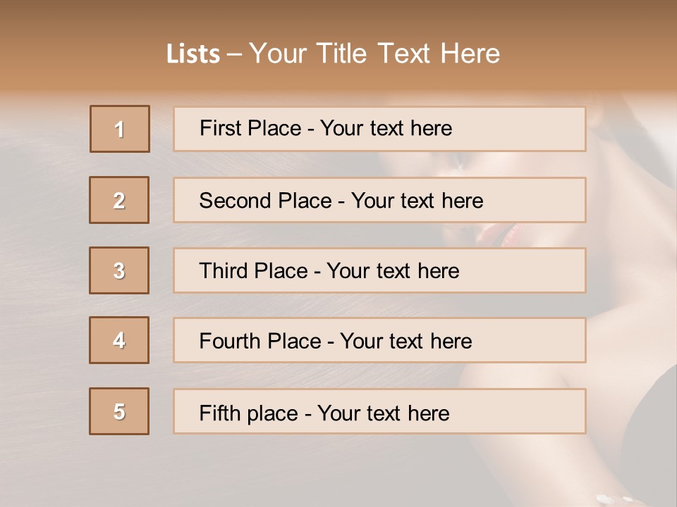 Studio Beautiful Healthy PowerPoint Template