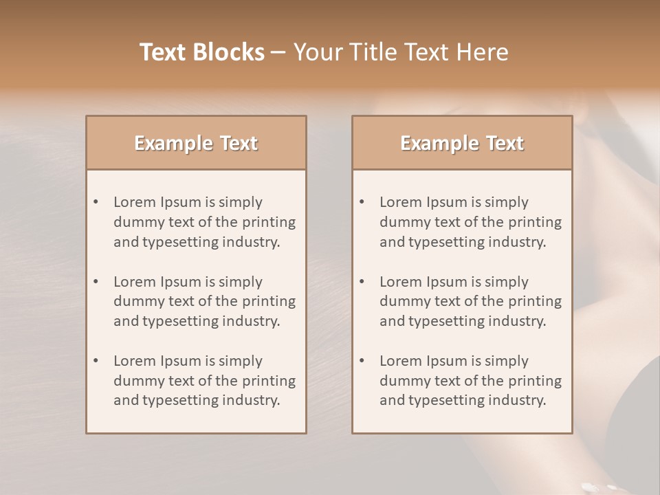 Studio Beautiful Healthy PowerPoint Template
