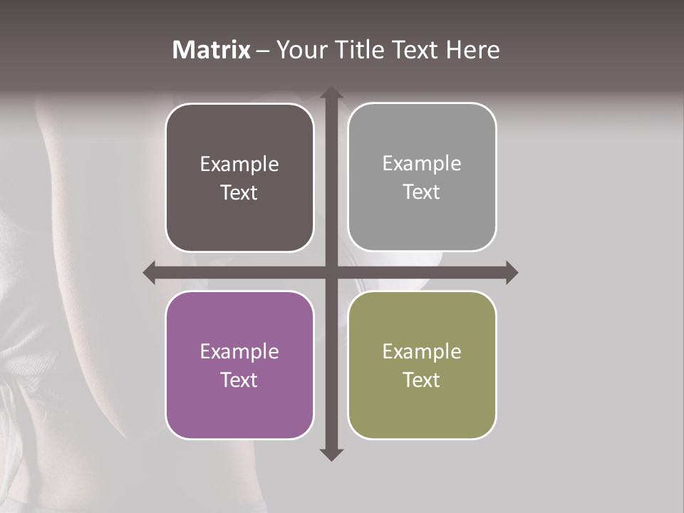 Adult Strength Competitive Sport PowerPoint Template