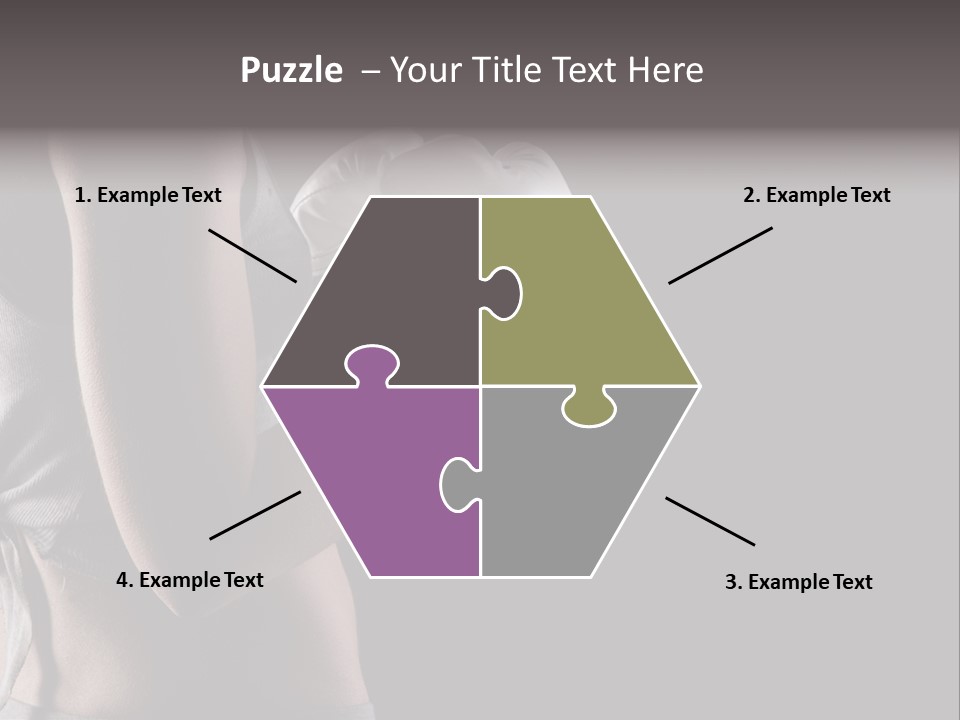 Adult Strength Competitive Sport PowerPoint Template