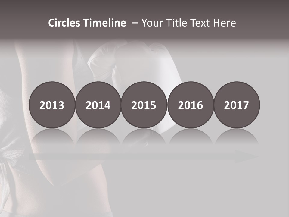 Adult Strength Competitive Sport PowerPoint Template