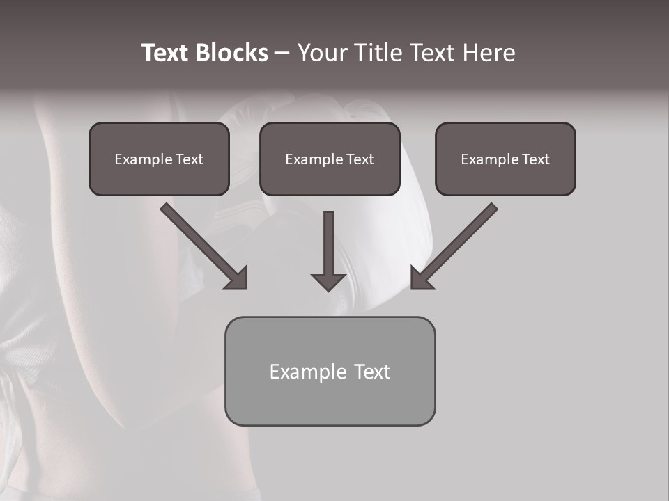 Adult Strength Competitive Sport PowerPoint Template