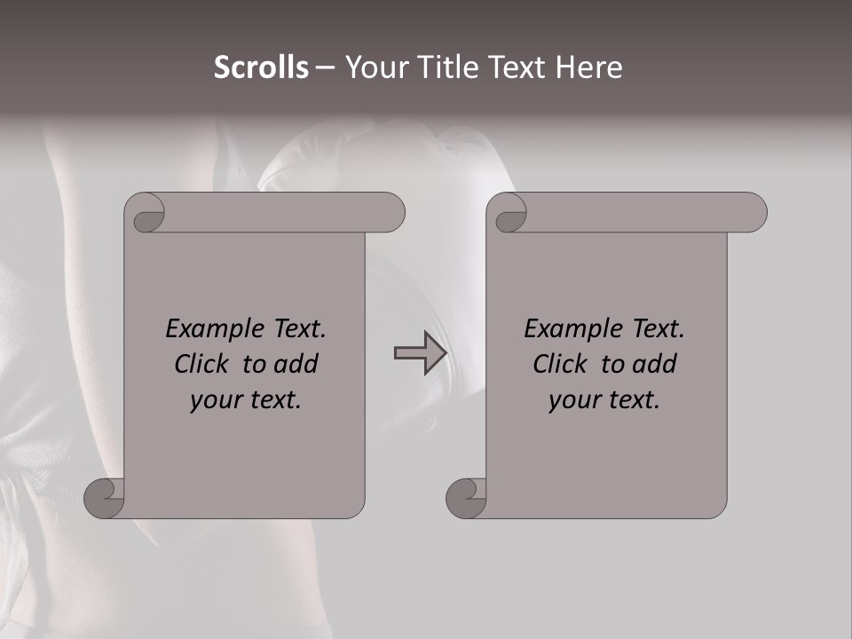 Adult Strength Competitive Sport PowerPoint Template