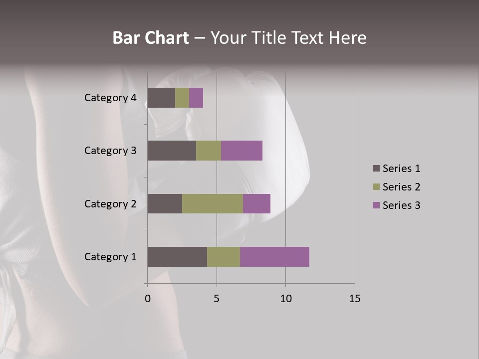Adult Strength Competitive Sport PowerPoint Template