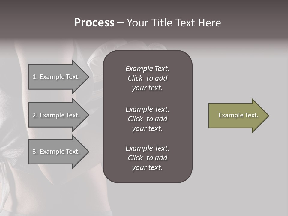 Adult Strength Competitive Sport PowerPoint Template