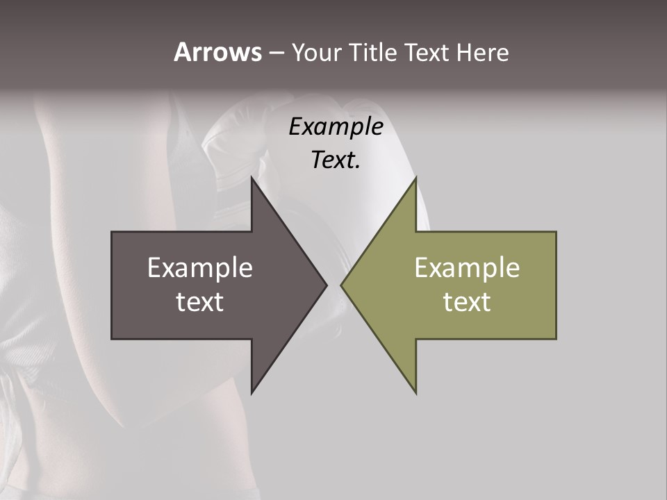 Adult Strength Competitive Sport PowerPoint Template