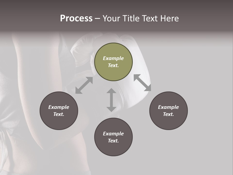 Adult Strength Competitive Sport PowerPoint Template