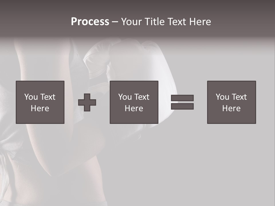Adult Strength Competitive Sport PowerPoint Template