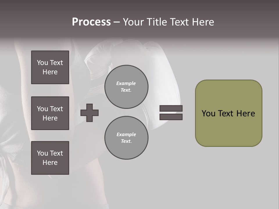 Adult Strength Competitive Sport PowerPoint Template