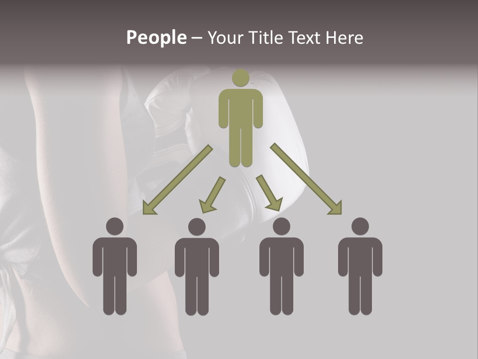 Adult Strength Competitive Sport PowerPoint Template