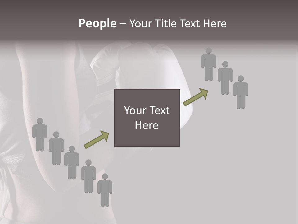 Adult Strength Competitive Sport PowerPoint Template