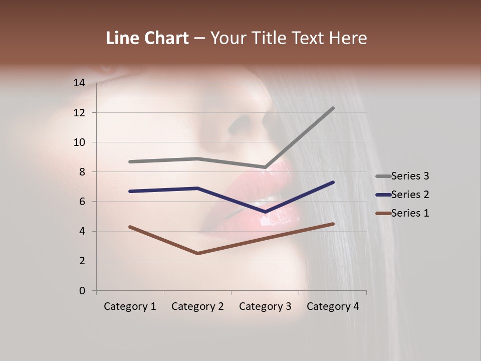 Styling Brunette Hair PowerPoint Template