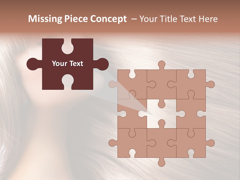 Model Salon Coloring PowerPoint Template