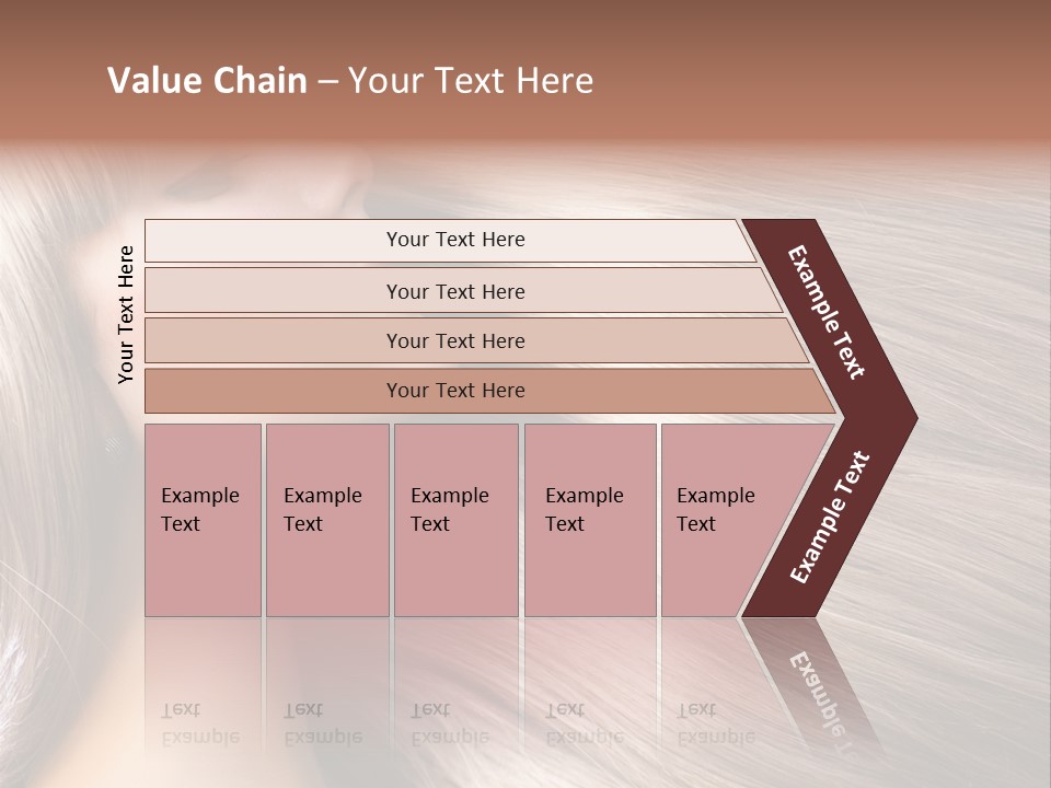 Model Salon Coloring PowerPoint Template